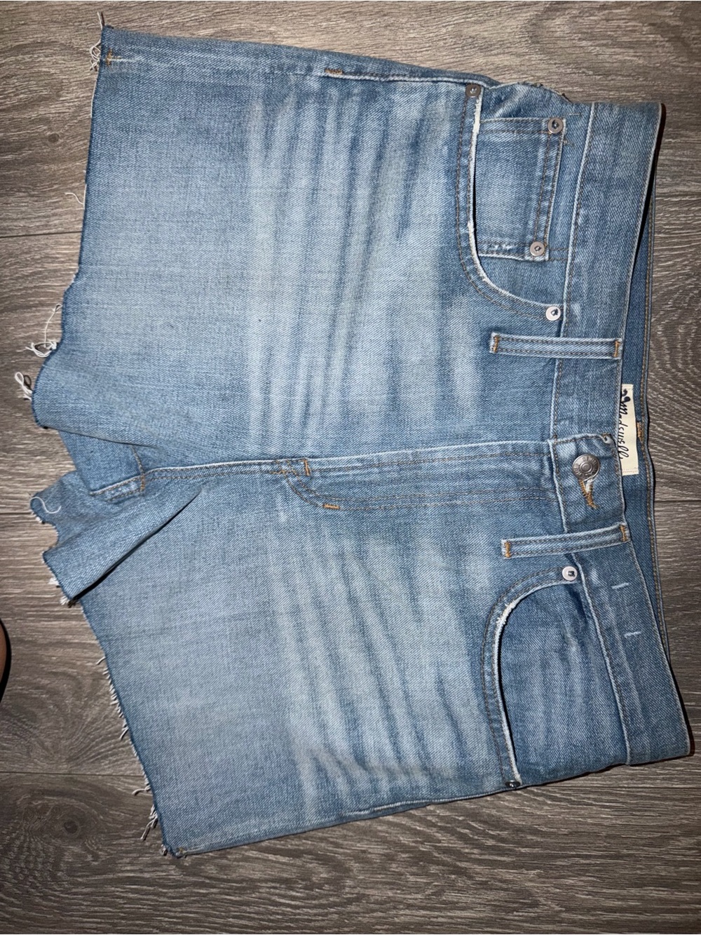 Madewell Men's Light Wash Straight Jeans